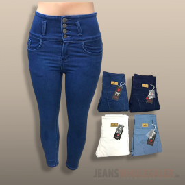 Women 4 Button Jeans S119