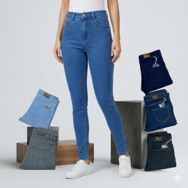 Women High-Rise Jeans S126