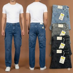 Men 6 Pocket Baggy Jeans