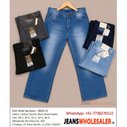 Men Baggy Wide leg Jeans