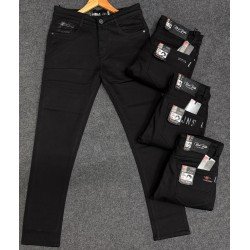 Men Black Denim Jeans