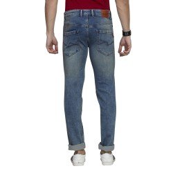 Denim Vistara Blue Men's Damage Jeans