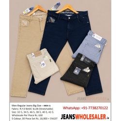 Men Regular Jeans Big Size  BB26-11