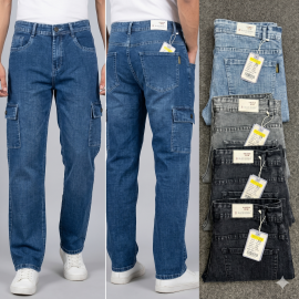 Men 6 Pocket Baggy Jeans