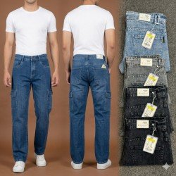 Men 6 Pocket Baggy Jeans