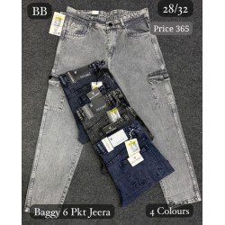 Men 6 pocket Cargo Jeans BB26-8