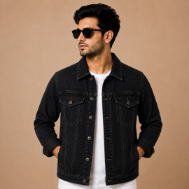 Royal Spider Men's Full Sleeves Denim Jacket RS-0003