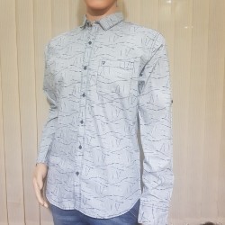 Full Sleeve Cotton Printed Shirts For Men's
